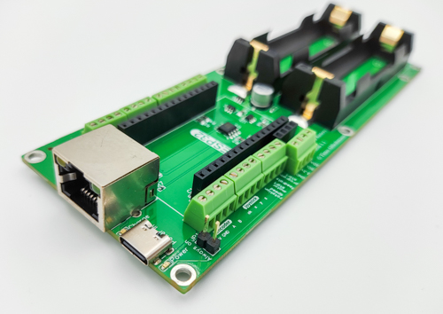 ESP32 Panel integrated Battery